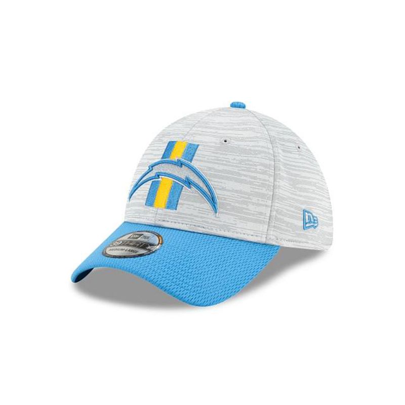 NFL Los Angeles Chargers Official Training 39Thirty Stretch Fit (WNS2381) - Blue New Era Caps